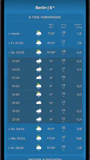 Mobilewetter screenshot 4