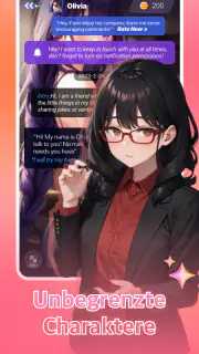 Mollie: Anime-Chatbot-RPG screenshot 2