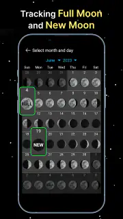 Mondphasenkalender screenshot 3