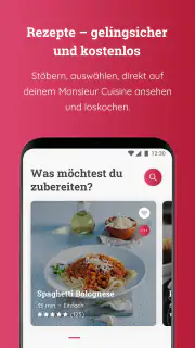 Monsieur Cuisine App screenshot 2