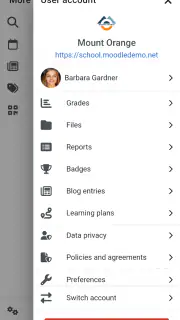 Moodle screenshot 7