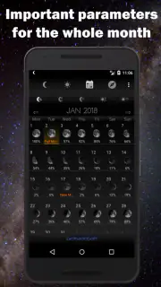 Moon Phase Calendar screenshot 3
