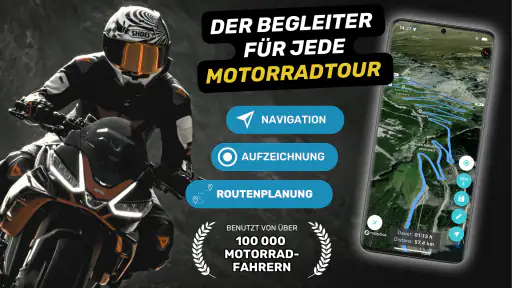Motorrad Navi & Touren-Motobit screenshot 1