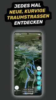Motorrad Navi & Touren-Motobit screenshot 3