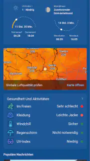 MSN Wetter screenshot 2