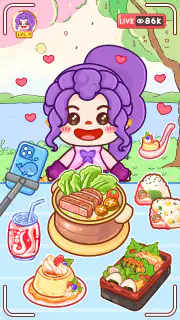 Mukbang ASMR Livestream Party screenshot 2