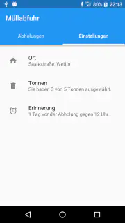 Müllabfuhr - Kalender screenshot 2