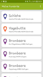 Mundraub Navigator screenshot 3