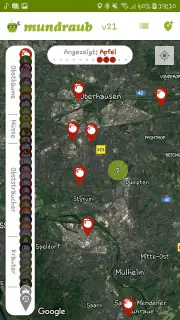 Mundraub Navigator screenshot 4
