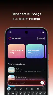 MusicGPT – KI Song Generator screenshot 1