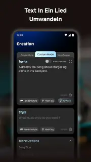 MusicLab: KI Song & Musikvideo screenshot 3