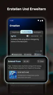 MusicLab: KI Song & Musikvideo screenshot 5