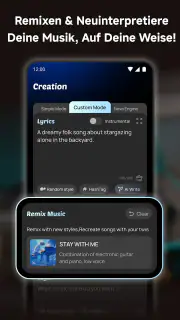 MusicLab: KI Song & Musikvideo screenshot 7