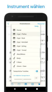 Musik Noten Scanner, Leser app screenshot 2