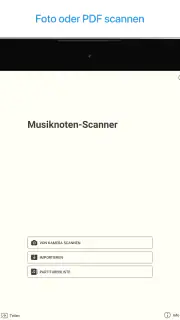 Musik Noten Scanner, Leser app screenshot 8