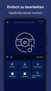 Musik Schneiden & Audio-Editor screenshot 3