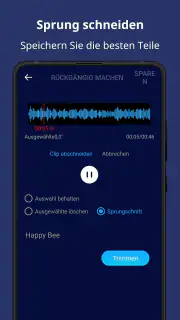 Musik Schneiden & Audio-Editor screenshot 4