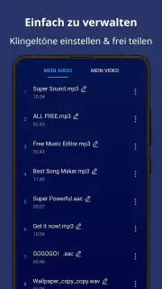 Musik Schneiden & Audio-Editor screenshot 5