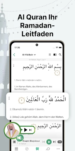 Muslim: Gebetszeiten, Qibla screenshot