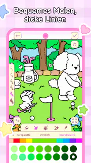 My Cute Friends: Malbuch screenshot 4