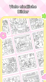 My Cute Friends: Malbuch screenshot 8