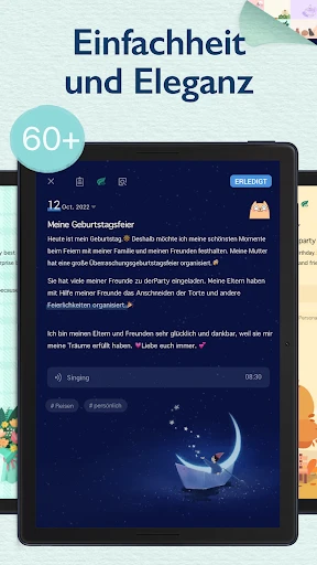 My Diary, Journal Tagebuch app screenshot
