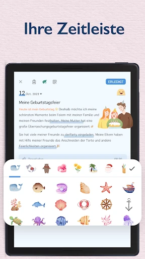 My Diary, Journal Tagebuch app screenshot