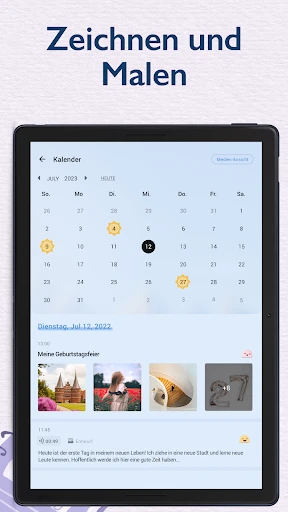 My Diary, Journal Tagebuch app screenshot