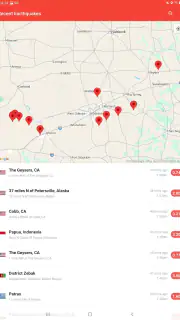 My Earthquake Alerts - Map screenshot 6