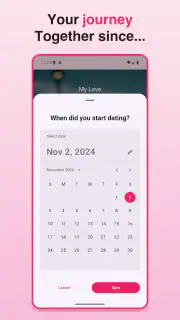My Love: In Love Days Counter screenshot 5