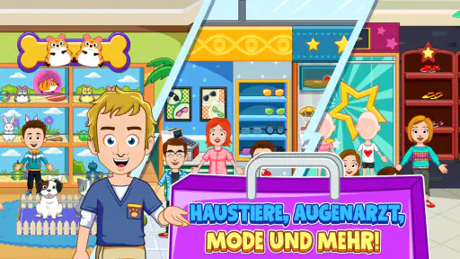My Town : Einkaufszentrum screenshot 4