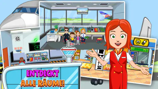 My Town : Flughafen screenshot 4