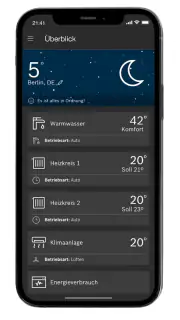 MyBuderus screenshot 1