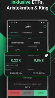 MyDividends24 - Aktien & ETF screenshot 8