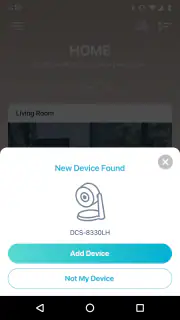 mydlink screenshot 2