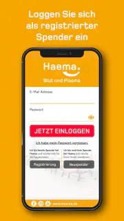 MyHaema - Blut- & Plasmaspende screenshot 2