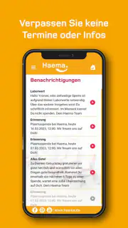 MyHaema - Blut- & Plasmaspende screenshot 8
