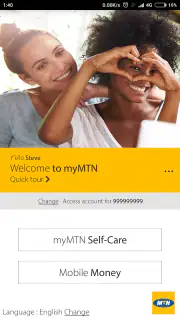 MyMTN screenshot 1