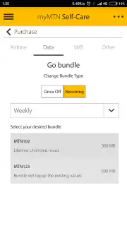 MyMTN screenshot 5