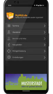 MyMüll.de - Abfall App screenshot 1