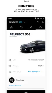 MYPEUGEOT APP screenshot 4