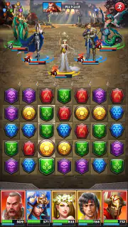 MythWars & Puzzles: RPG Match3 screenshot 8