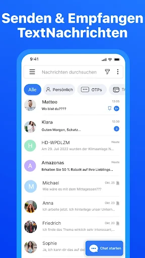 Nachrichten SMS - Messages screenshot