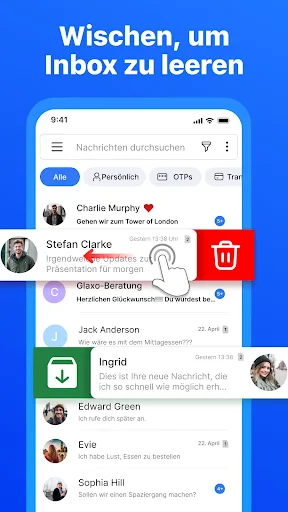 Nachrichten SMS - Messages screenshot