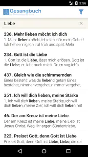 NAK Gesangbuch screenshot 4