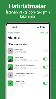 Namaz Vakitleri: Alarm & Kıble screenshot 5