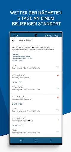 NavShip Boot-Routenplaner screenshot