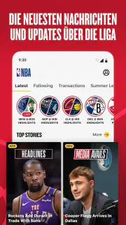 NBA: Live-Spiele & Spielstände screenshot 3