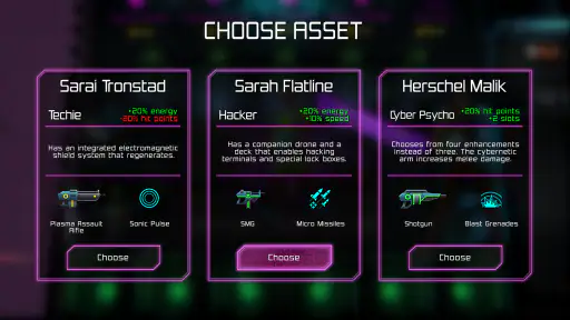 Neon Chrome screenshot 3