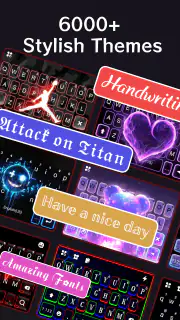 Neon Red Heartbeat Themen screenshot 1